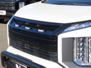 JAOSLEDグリルと<br /> フラッグス製ヘッドライトシャドウシート